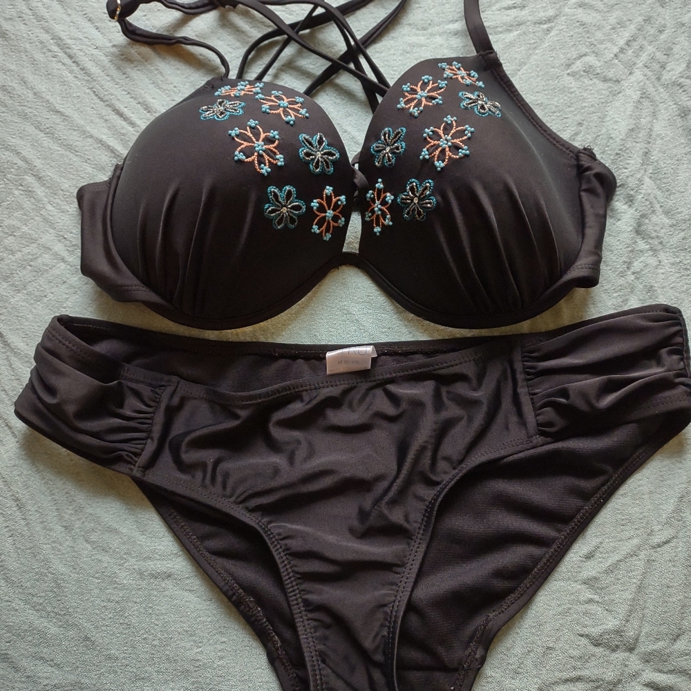 Time and Tru Push up Underwire Bikini Set